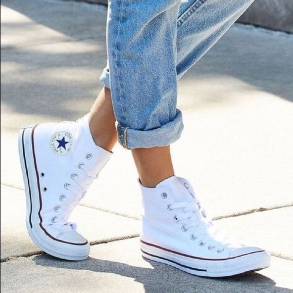 Converse Shoes - All White Converse Chuck Taylor Shoes